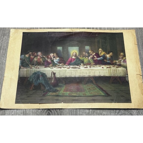The Last Supper Picture Mural by Leonardo da Vinci - Picture 1 of 6
